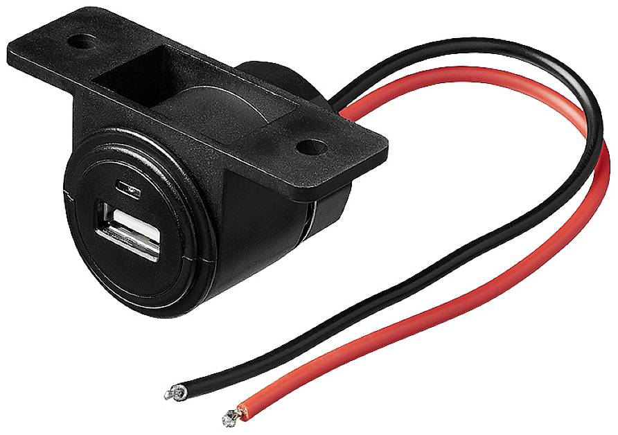 ProPlus USB Aufbau-/Unterbau-Steckdose 12 - 24V 12 - 24 V/DC