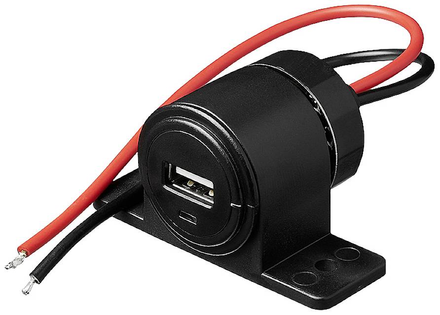 ProPlus USB Aufbau-/Unterbau-Steckdose 12 - 24V 12 - 24 V/DC