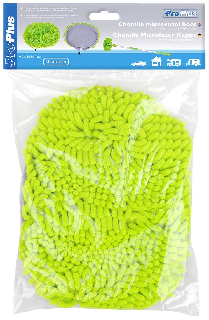 ProPlus 150656 Chenille für Teleskopwaschbürste Microfaser Kappe für Teleskopwaschbürste 1St.
