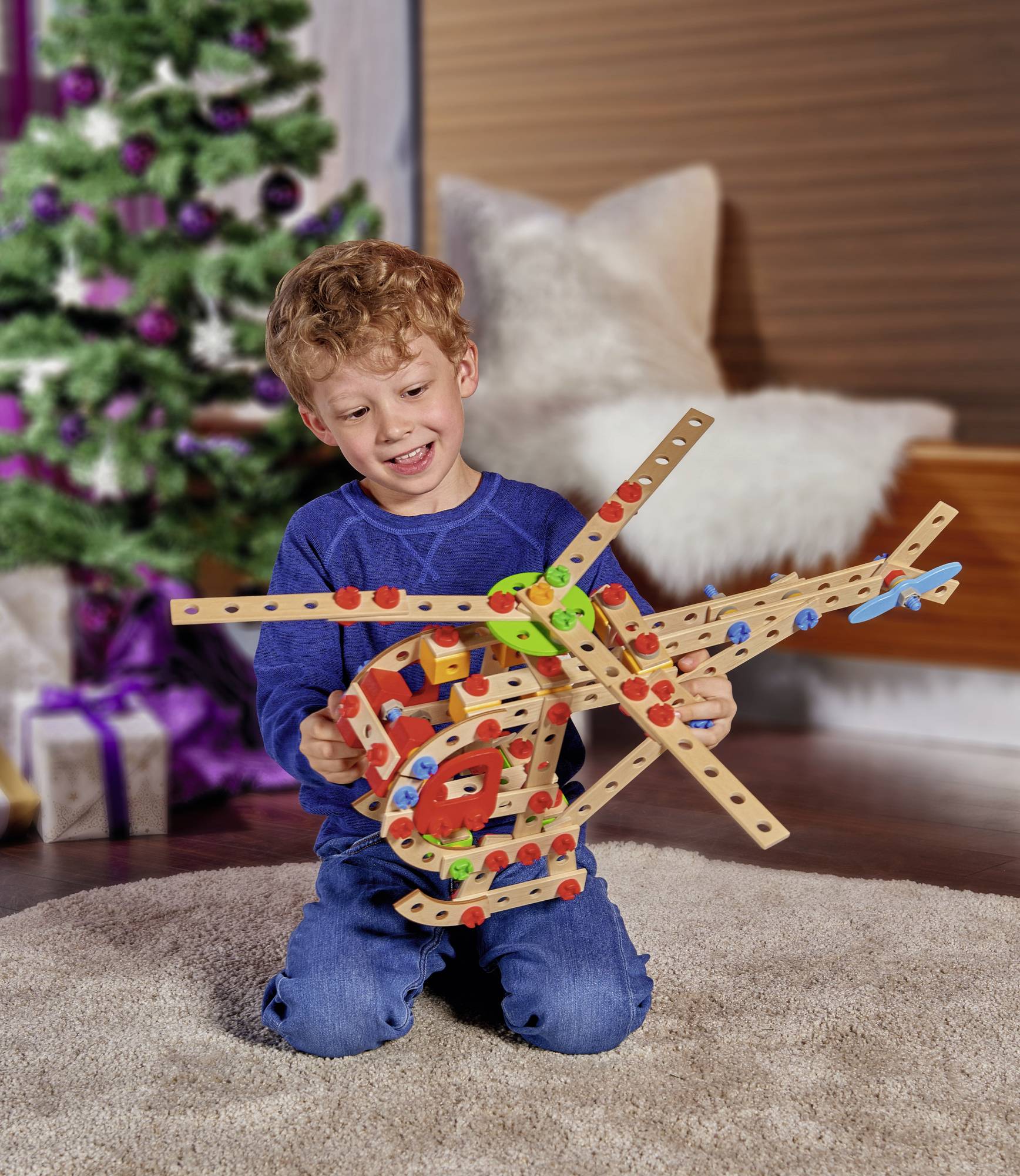 Eichhorn Constructor Bauteilset Constructor Anzahl Teile: 225 Anzahl Modelle: 5 Altersklasse: ab 6 Jahre