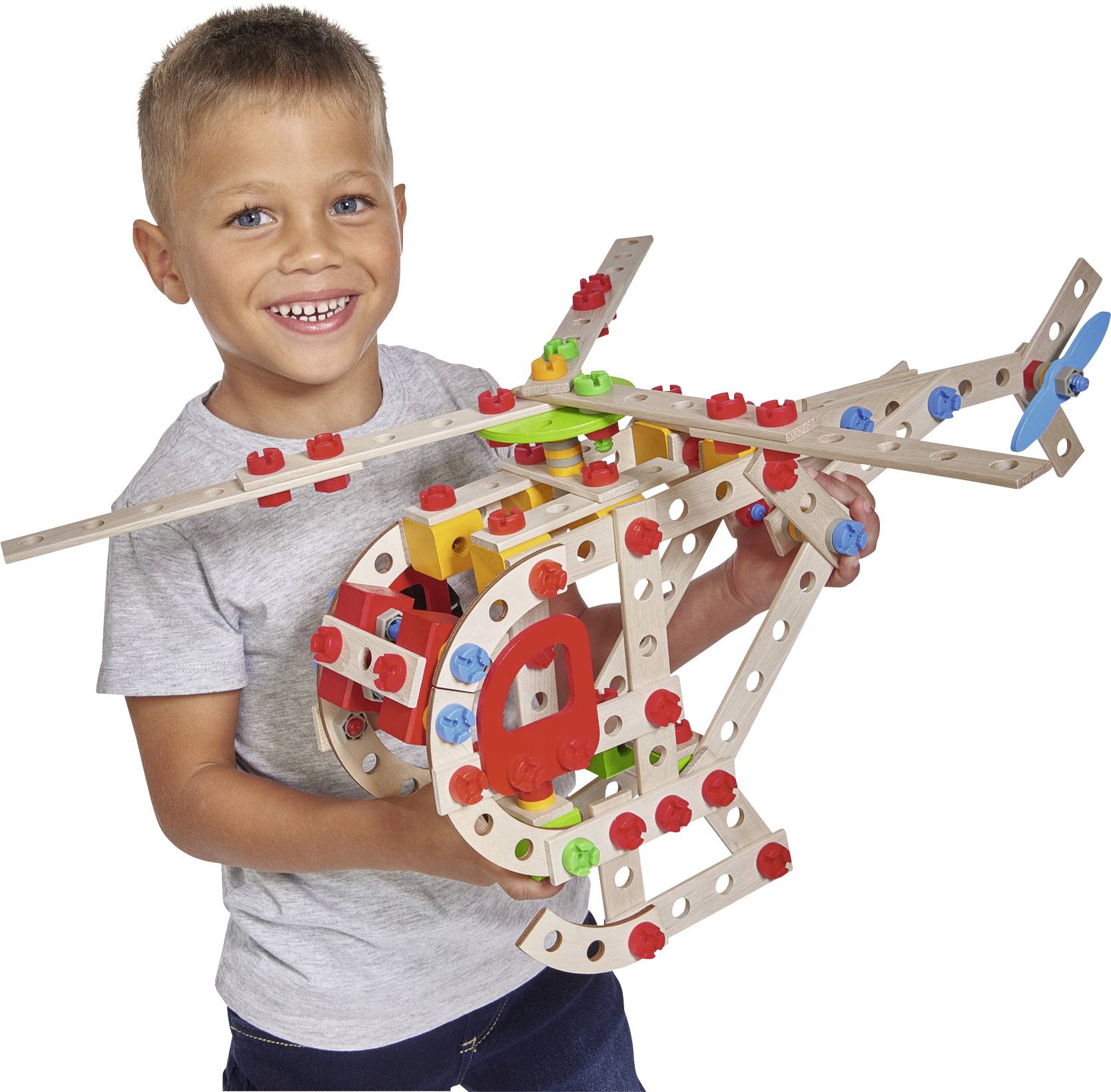 Eichhorn Constructor Bauteilset Constructor Anzahl Teile: 225 Anzahl Modelle: 5 Altersklasse: ab 6 Jahre