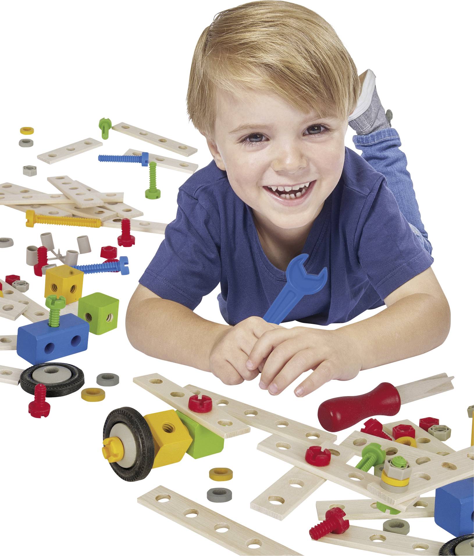 Eichhorn Constructor Bauteilset Constructor Anzahl Teile: 75 Altersklasse: ab 3 Jahre