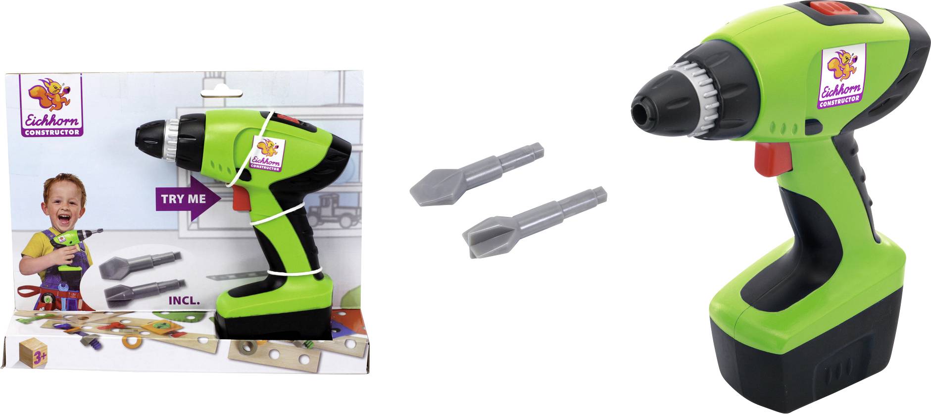 Eichhorn Constructor Bauteilset Constructor Anzahl Teile: 3 Altersklasse: ab 3 Jahre