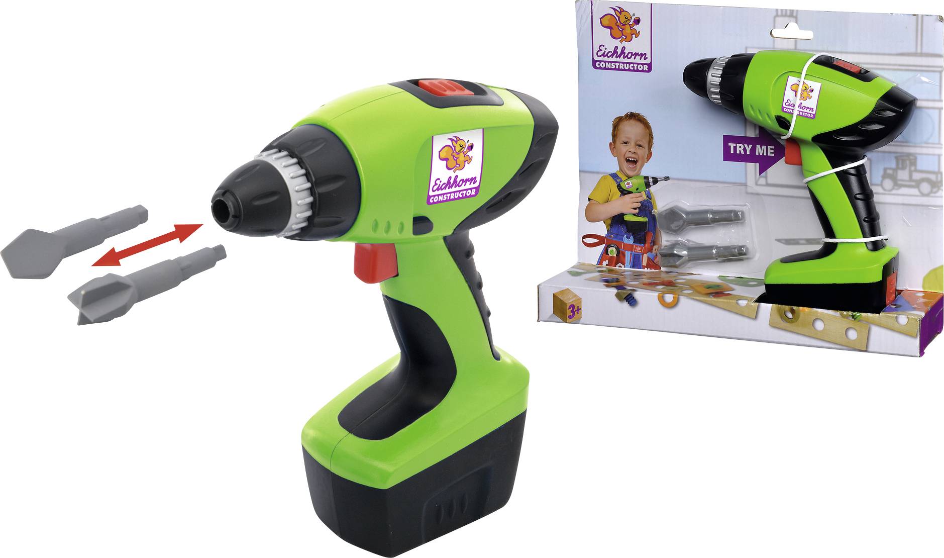 Eichhorn Constructor Bauteilset Constructor Anzahl Teile: 3 Altersklasse: ab 3 Jahre