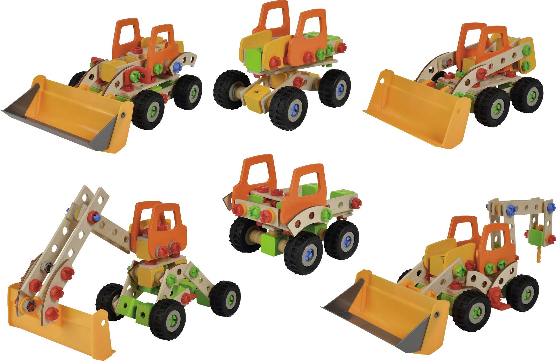 Eichhorn Constructor Bauteilset Constructor Anzahl Teile: 140 Anzahl Modelle: 6 Altersklasse: ab 5 Jahre