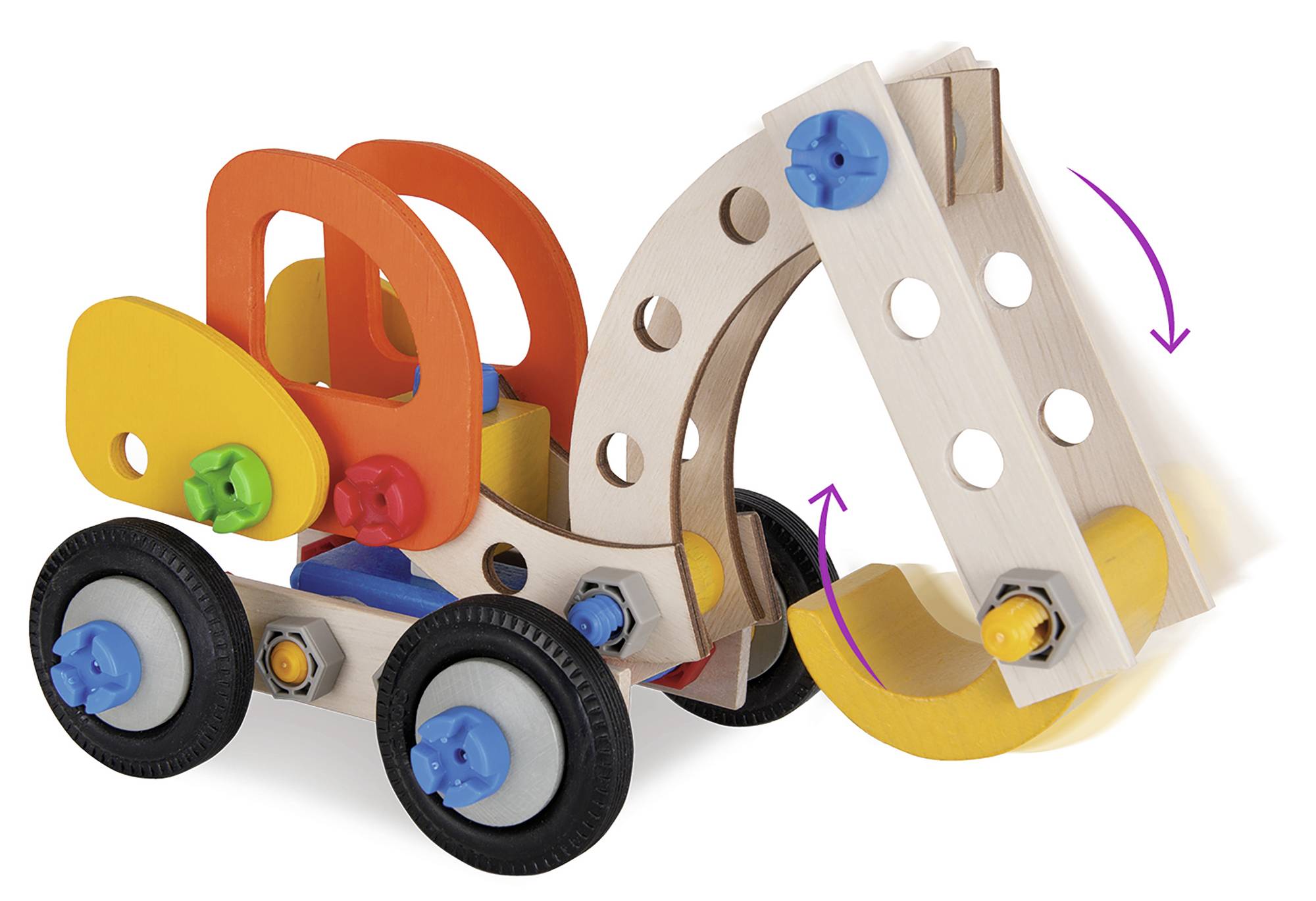 Eichhorn Constructor Bauteilset Constructor Anzahl Teile: 90 Anzahl Modelle: 3 Altersklasse: ab 4 Jahre