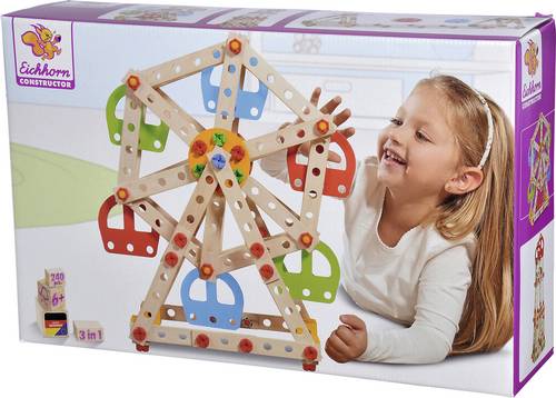 Eichhorn Bauteilset Constructor Anzahl Teile: 240 Anzahl Modelle: 3 Altersklasse: ab 6 Jahre