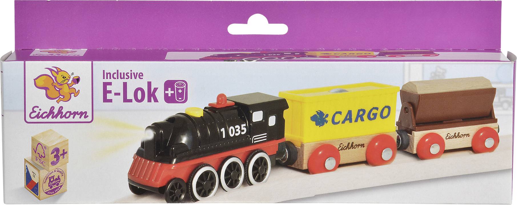 Eichhorn Bahn, E-Lok mit Wagon 100001369 Bahn