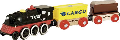 Eichhorn Bahn, E-Lok mit Wagon