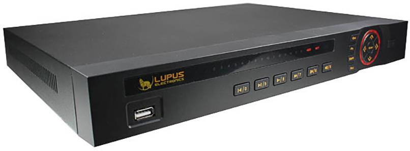 Lupus 10009 LE 918 4K 8 Kanal NVR Netzwerk-Videorecorder