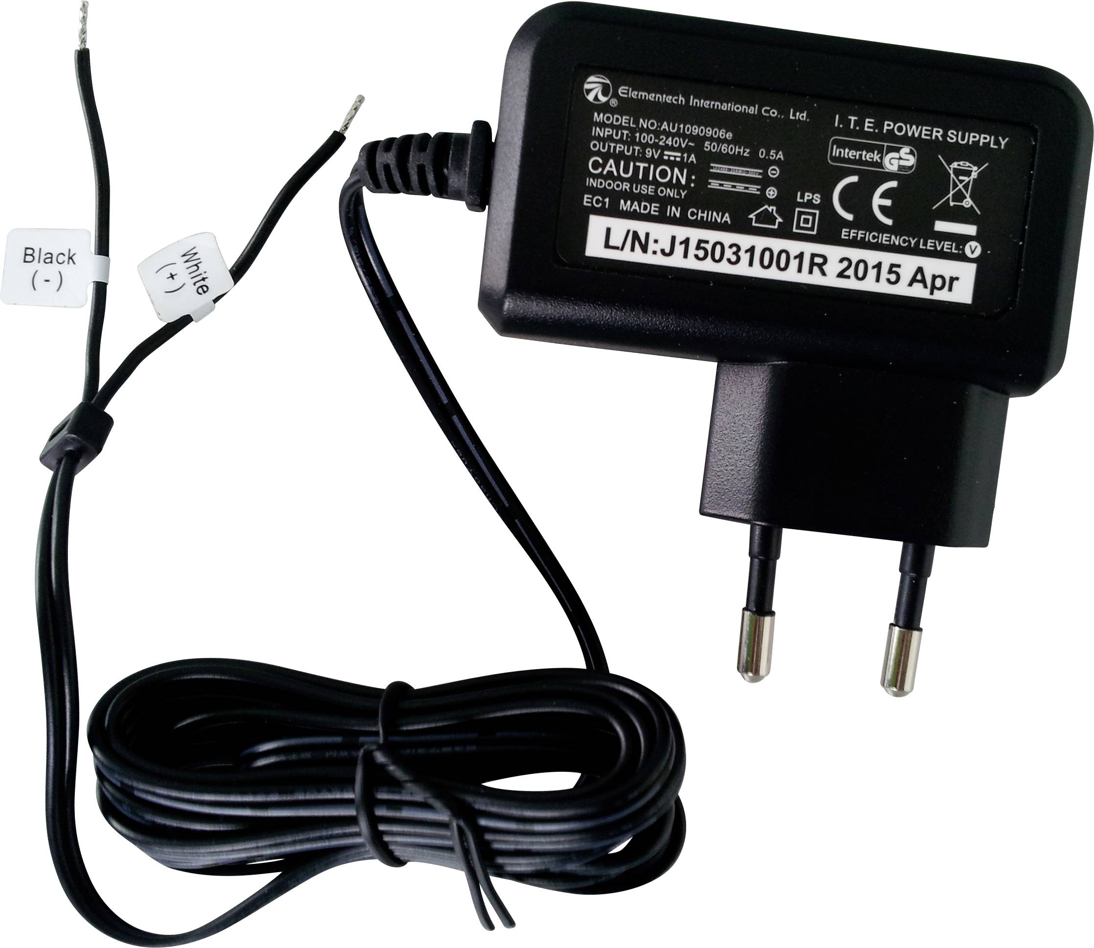 LUPUSEC Netzteil 9V Netzteil für Außensirene V2