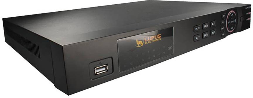 Lupus 13524 LE 820 8-Kanal Netzwerk-Videorecorder
