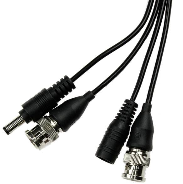 Lupus 108152 Strom, Video Installationskabel 10.00 m Schwarz