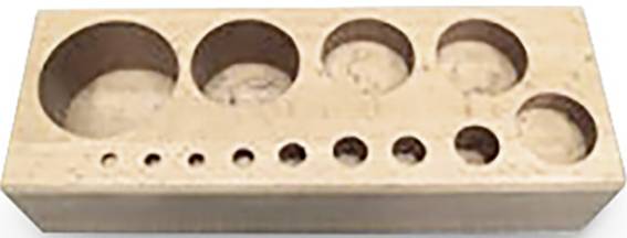 Kern 362-960-300 Holz-Gewichtsetui, 1g - 1kg M3, Buche