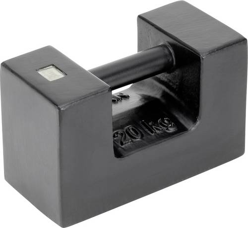 Kern 366-78 Einzelgewicht, OIML-Klasse M3, 20 kg, Block Eco, Gusseisen lackiert