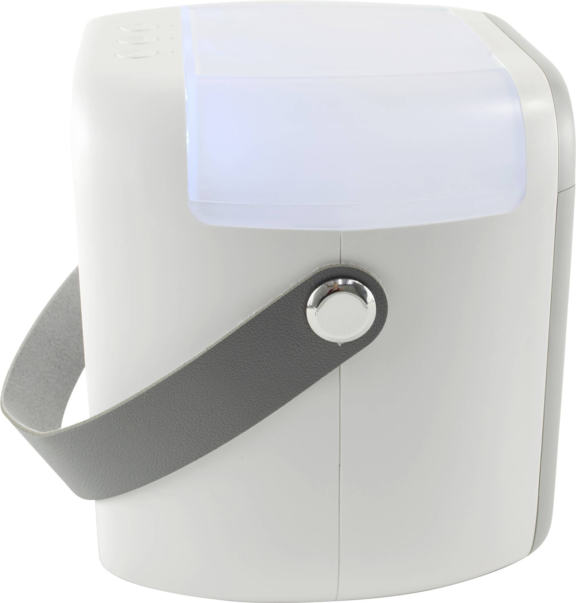 X4-LIFE Luftkühler (L x B x H) 15.2 x 17.4 x 17.3cm mit Akku, mit Beleuchtung, mit wählbaren Stimmungslichtern