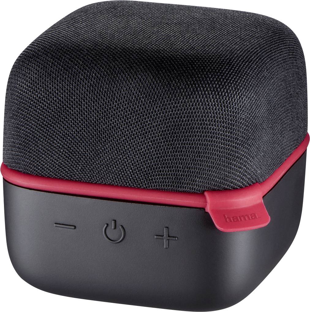 Hama Cube Bluetooth® Lautsprecher Freisprechfunktion, SD Schwarz