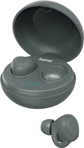 Hama LiberoBuds Bluetooth® HiFi In Ear Kopfhörer In Ear Headset, Schweißresistent, Touch-Steuerun