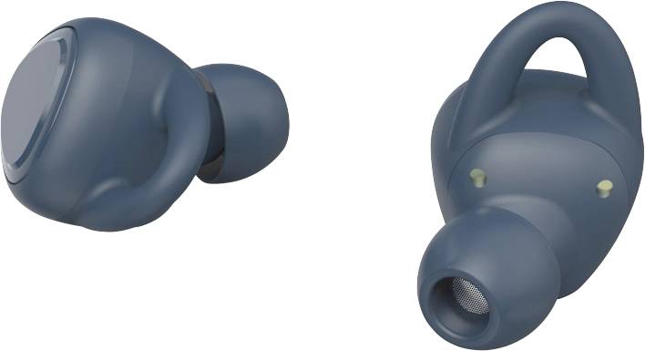 Hama LiberoBuds HiFi In Ear Kopfhörer Bluetooth® Blau Headset, Schweißresistent, Touch-Steuerung