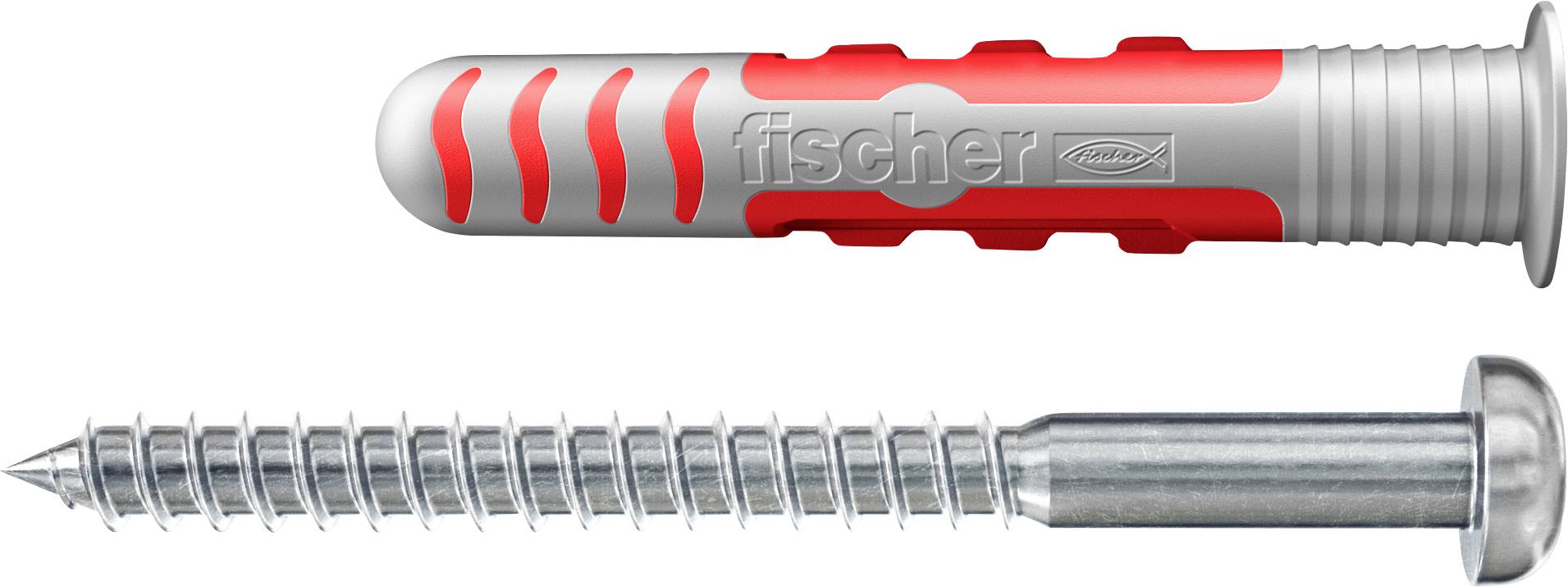 Rote Werkzeugkiste mit der Bezeichnung „fischer Systainer DuoLine 713X