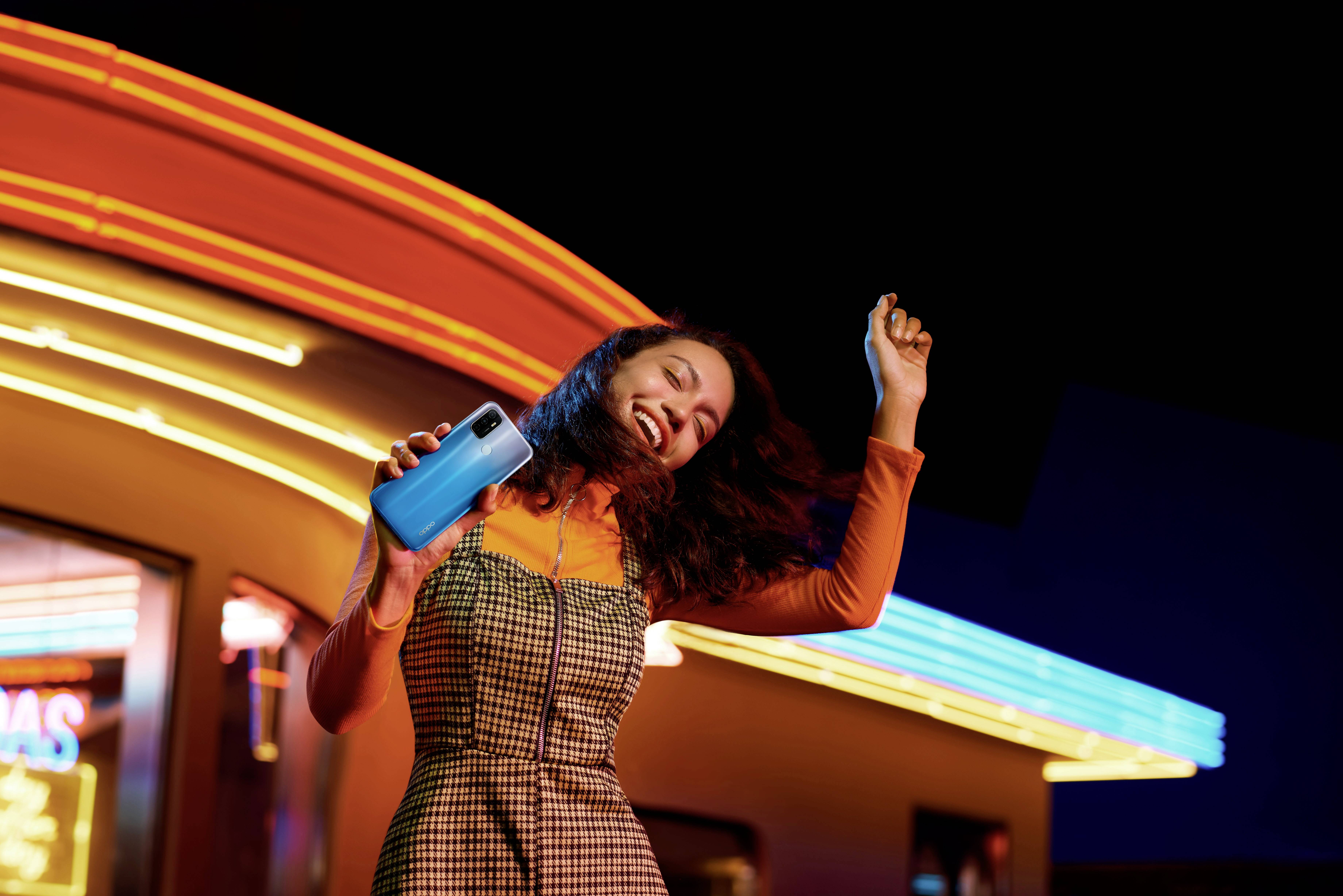 OPPO A53s Dual-SIM Smartphone 128 GB 6.5 Zoll (16.5 cm) Dual-SIM Android™ 10 Blau