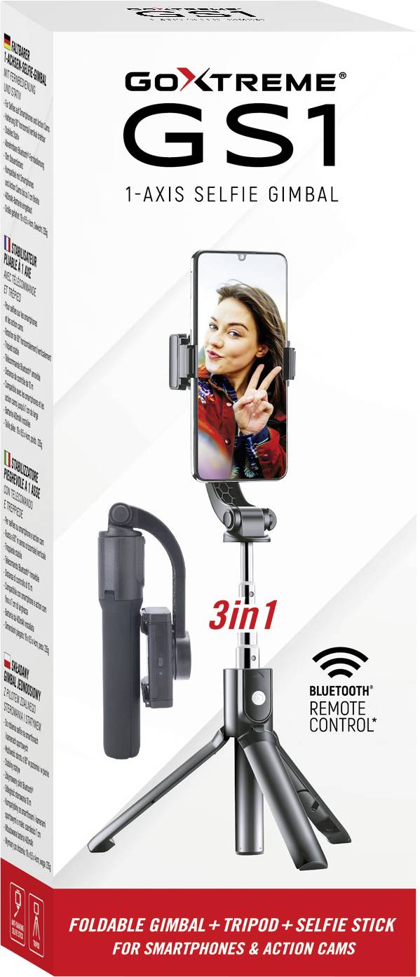 Easypix GoXtreme GS1 1-Axis-Gimbal Gimbal elektrisch