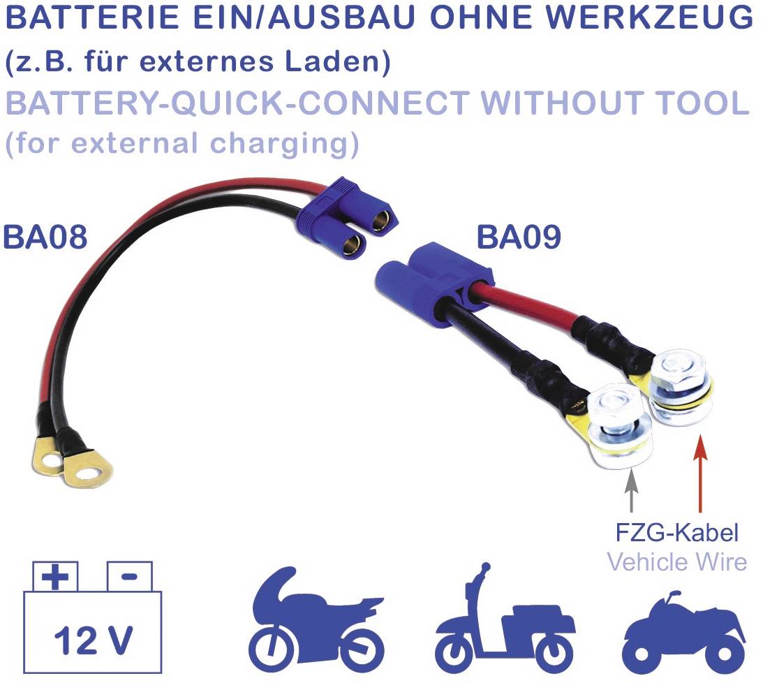 BAAS BA08 Schnellverbinder-Kabel