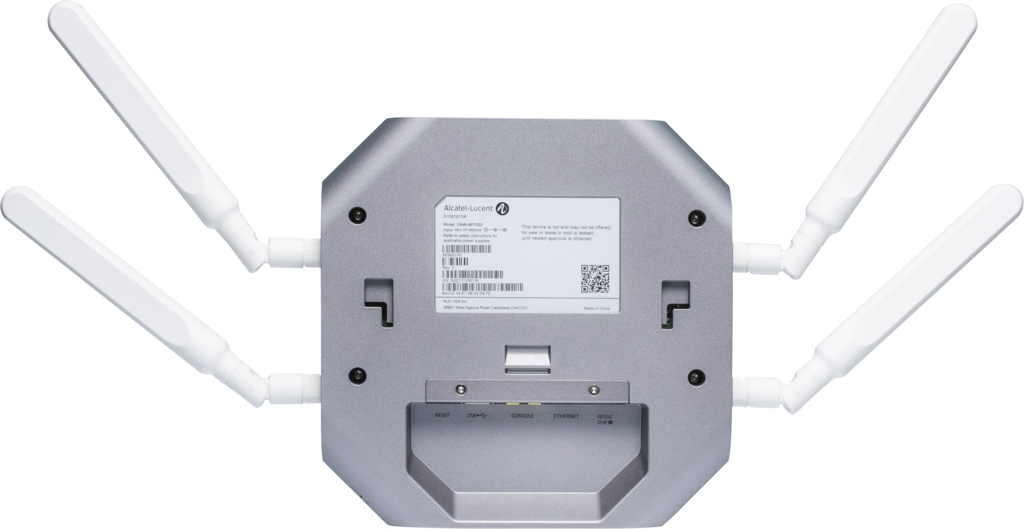 Alcatel-Lucent Enterprise OAW-AP1222-RW AP1222 WLAN Access-Point 2.4 GHz, 5 GHz