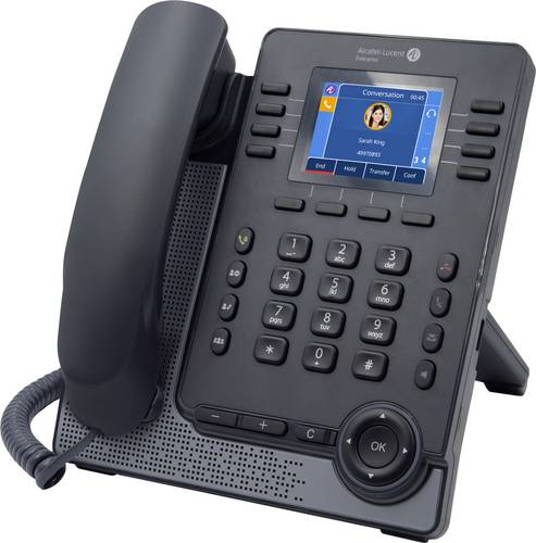 Alcatel-Lucent Enterprise M5 Myriad SIP Schnurgebundenes Telefon, VoIP PoE, Anrufbeantworter, Freisp