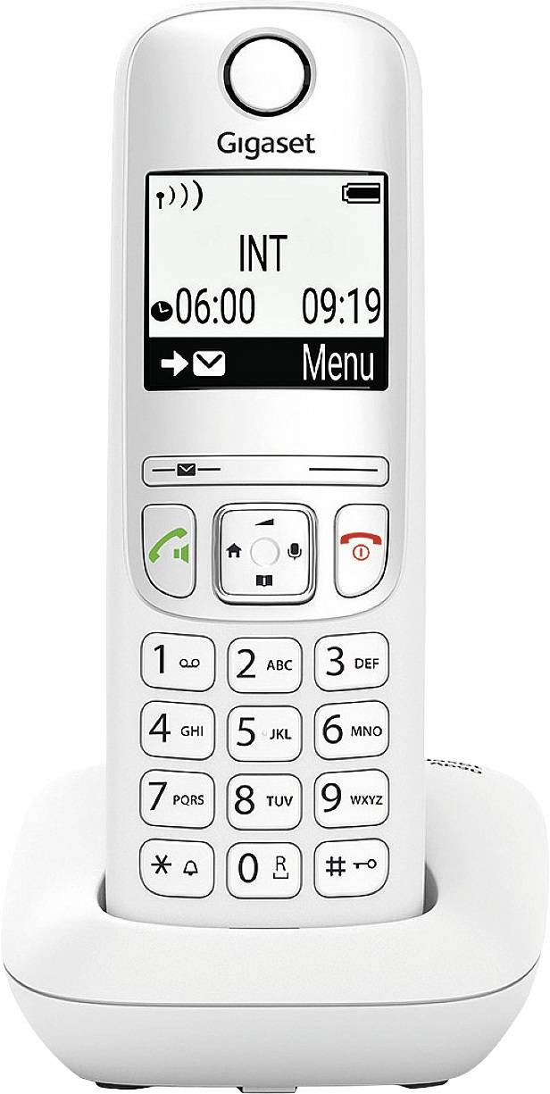 Gigaset A690 DECT/GAP Schnurloses Telefon analog Freisprechen Weiß