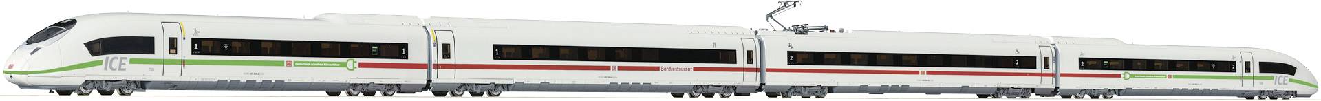 Roco 78095 H0 4tlg. Triebzug 407 008-2 Velaro der DB AG
