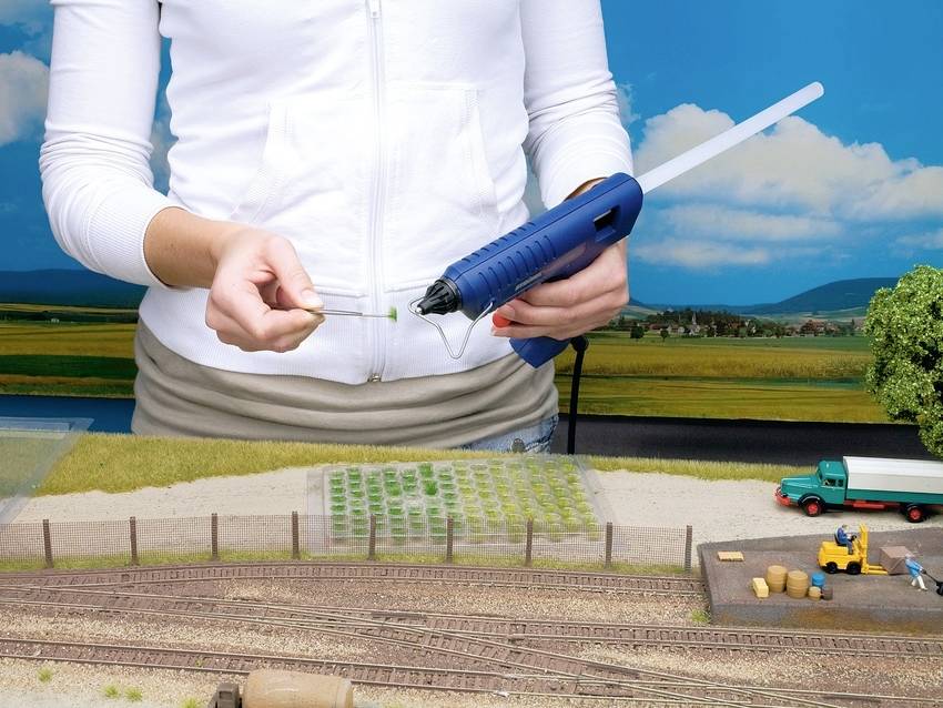 NOCH 0007041 Grasbüschel Feldpflanzen 9mm Grün (veredelt)