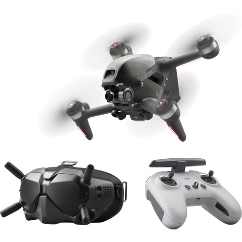Drone de course DJI FPV COMBO prêt à voler (RtF) professionnel, prises de vue aériennes, fonction GPS, pilotage en immersion