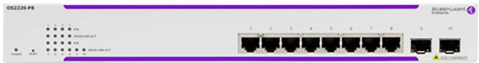 Alcatel-Lucent Enterprise OS2220-P8 Netzwerk Switch 8 Port PoE-Funktion
