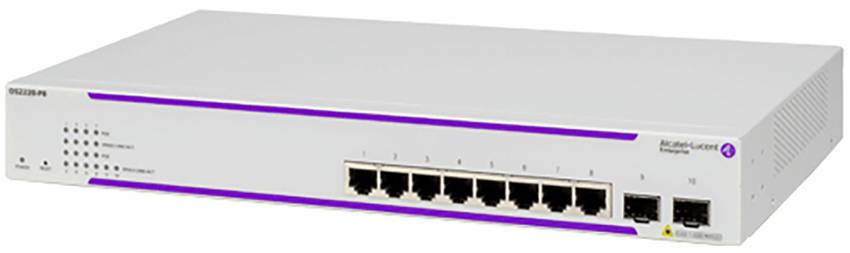 Alcatel-Lucent Enterprise OS2220-P8 Netzwerk Switch 8 Port PoE-Funktion