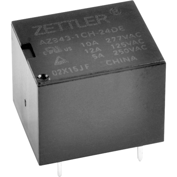 Zettler Electronics AZ943-1CH-12DEFGW Printrelais 12 V/DC 15 1 Wechsler