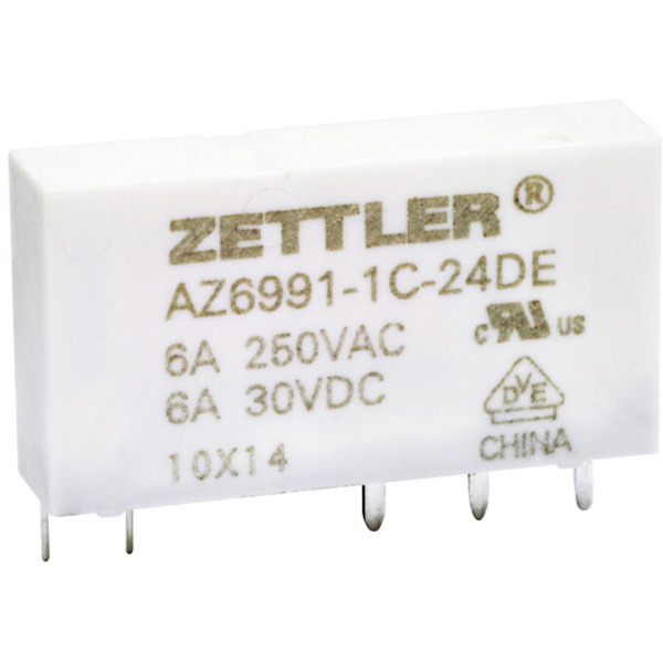 Zettler Electronics AZ6991-1AE-24DE Printrelais 24 V/DC 8 1 Schließer