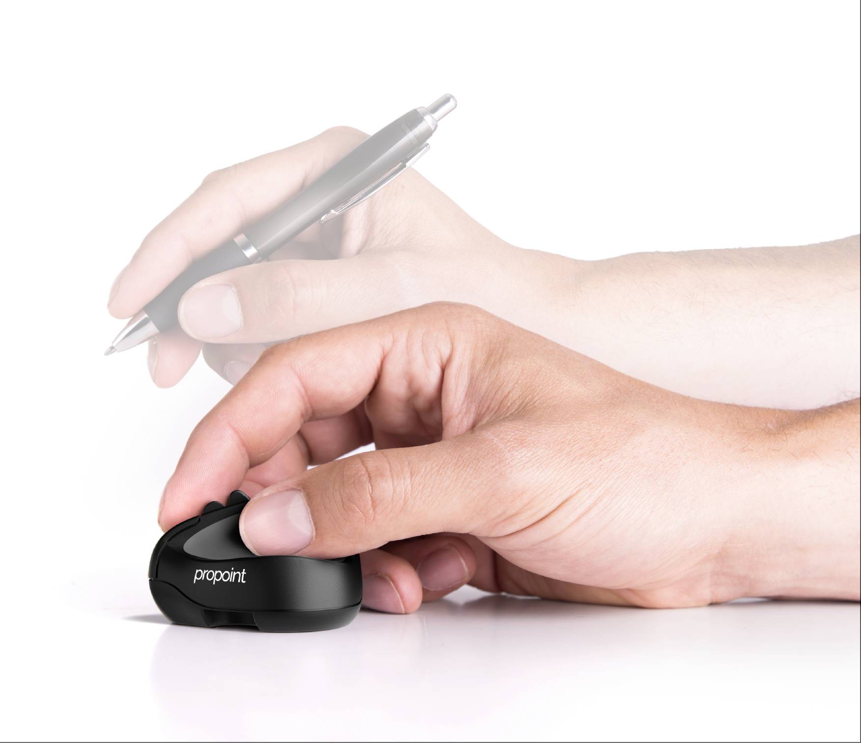 Swiftpoint ProPoint Ergonomische Maus Bluetooth® Optisch Schwarz 1800 dpi