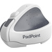 Swiftpoint PadPoint Ergonomische Maus Bluetooth® Optisch Weiß 1800 dpi Ergonomisch