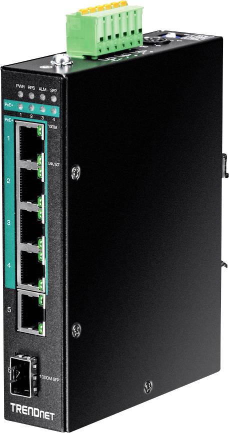 TrendNet TI-PG541i Industrial Ethernet Switch 10 / 100 / 1000MBit/s