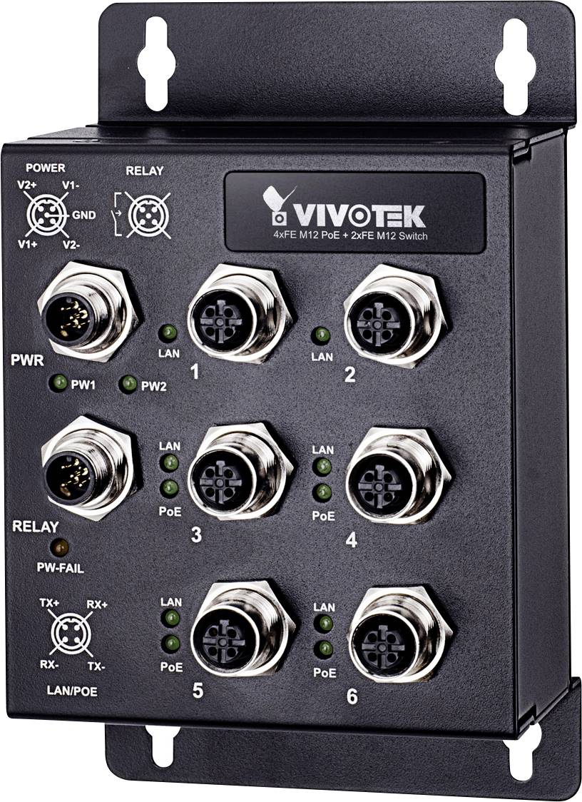 Vivotek PoE Switch AW-IHT-0602