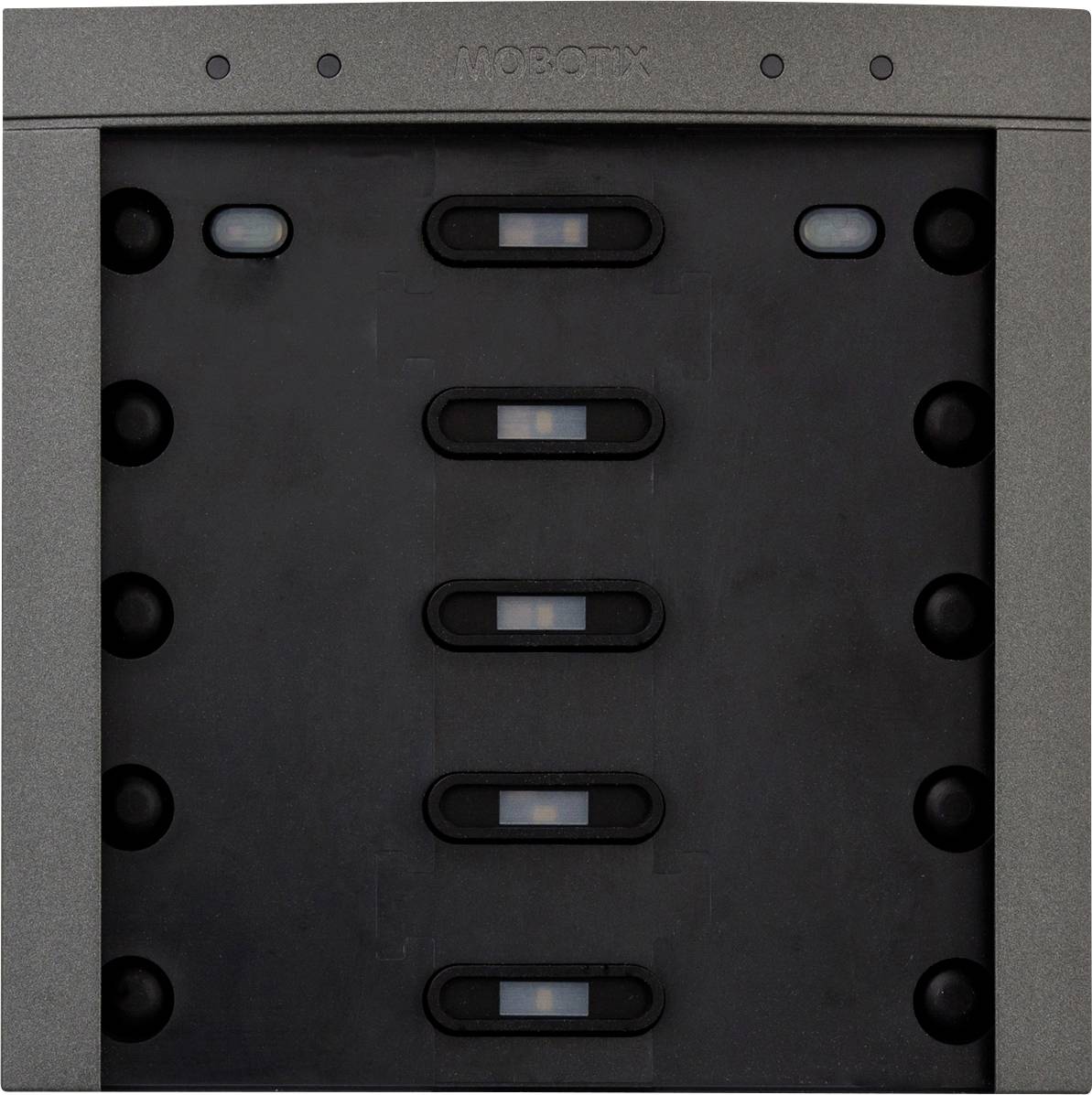 Mobotix Mx-A-BELLC-d Türsprechanlagen-Zubehör Funktionsmodul Dunkelgrau