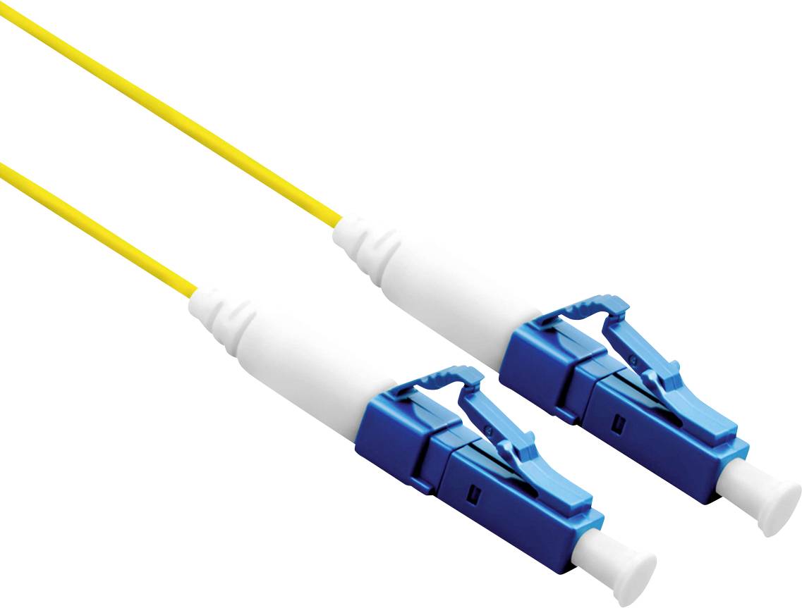 Roline 21.15.8843 Glasfaser LWL Anschlusskabel 3.00 m Gelb [1x LC/UPC-Stecker - 1x LC/UPC-Stecker] 9/125 µ Singlemode