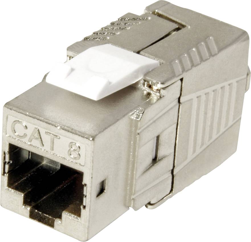 Roline 26.11.0381 RJ45-Einbaumodul Keystone CAT 8.1 1St.