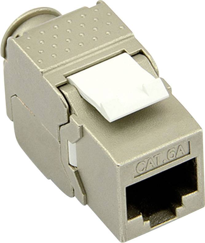 Value 26.99.0375 RJ45-Einbaumodul Keystone CAT 6a 1 St.