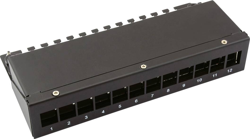 Value 26.99.0332 RJ45-Modulträger Keystone CAT 6a 1 St.