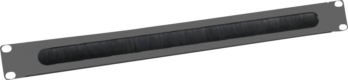 Value 26.99.0315 19 Zoll Netzwerkschrank-Frontblende 1 HE Schwarz (RAL 9005)