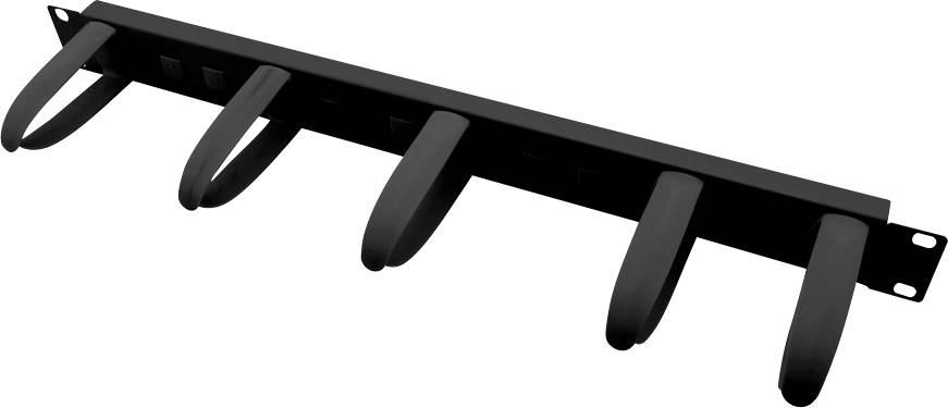 Value 26.99.0346 19 Zoll Netzwerkschrank-Frontblende 1 HE Schwarz