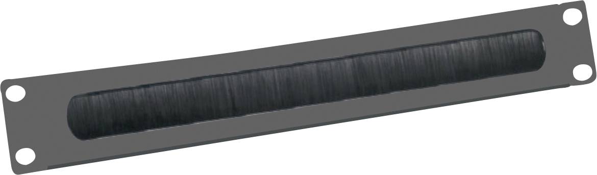 Value 26.99.0316 19 Zoll Netzwerkschrank-Frontblende 2 HE Schwarz (RAL 9005)