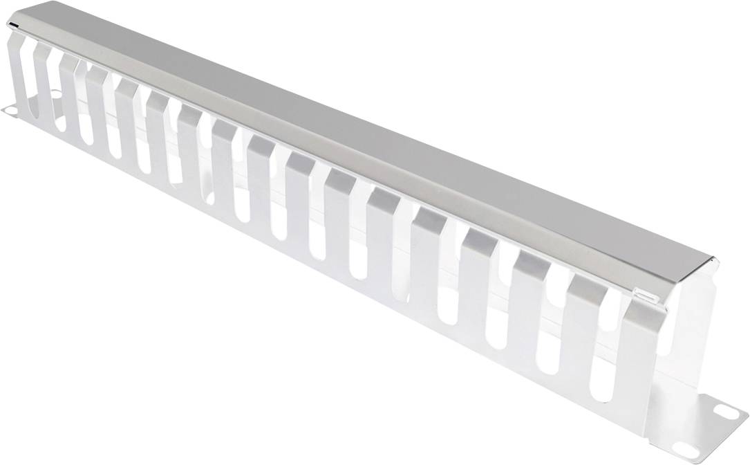 Value 26.99.0302 19 Zoll Netzwerkschrank-Frontblende 1 HE Grau (RAL 7035)